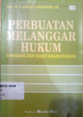 Perbuatan Melanggar Hukum