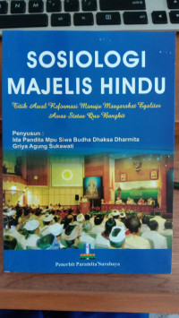 Sosiologi Majelis Hindu