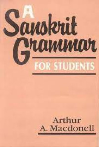 A Sanskrit Grammar for Students