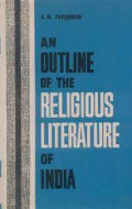 An Outline of the Religious Literature ofIndia