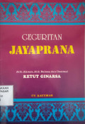 Geguritan Jayaprana