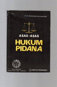 Asas - Asas Hukum Pidana