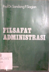 Filsafat administrasi