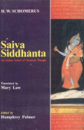 Saiva Siddhanta: an Indian school of mystical thought