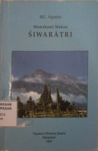 Memahami Makna Siwaratri