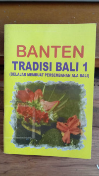 Banten Tradisi Bali 1