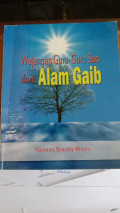 Wejangan Guru-Guru Suci Dari Alam Gaib