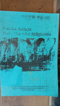 Pusaka Budaya Dan Nilai-Nilai Religiusitas