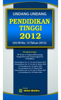 Undang-Undang Pendidikan Tinggi 2012 (UU RI No. 12 Tahun 2012)