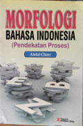 Morfologi Bahasa Indonesia