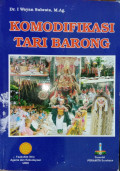 Komodifikasi Tari Barong