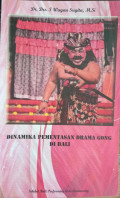 Dinamika Pementasan Drama Gong Di Bali