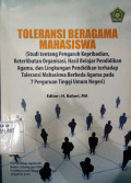 Toleransi Beragama Mahasiswa