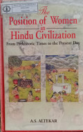 The Position of Women in Hindu Civilization