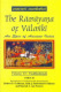 The Ramayana of Valmiki : an epic of ancient India Vol. 5