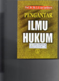 Pengantar Ilmu Hukum