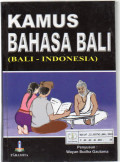 Kamus Bahasa Bali (Bali-Indonesia)