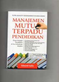 Manajemen Mutu Terpadu Pendidikan