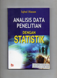 Analisis Data Penelitian dengan Statistik