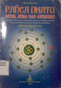 Panca dhatu : atom, atma, dan animisme - sebuah evolusi konsep tentang pemahaman terhadap subtansi yang amat kecil sebgai asas hidup dan kehidupan