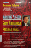 Marketing Plus 2000 Siasat Memenangkan Persaingan Global